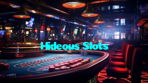 Hideous Slots casino presented on mobile device in Pakistan with slots and live games